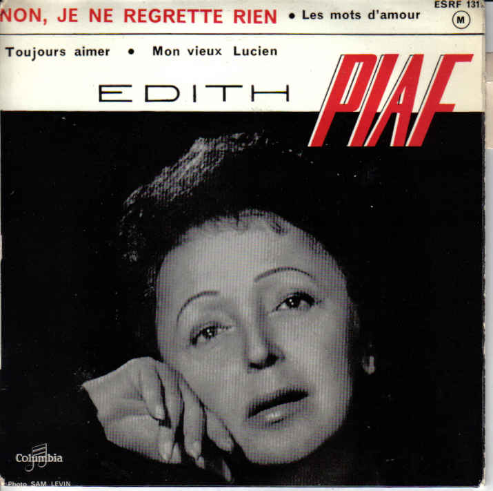 Language Trainers Foreign Song Reviews From Edith Piaf singer 